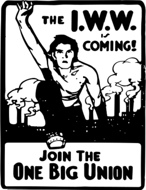 Unite for Change: Embrace the Future with the IWW and the One Big Union Kids T-Shirt by Voices of Labor