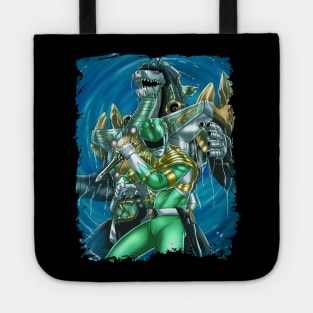 Green Power Ranger and Dragonzord Tote