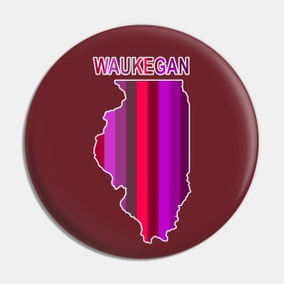 Purple Waukegan Pin