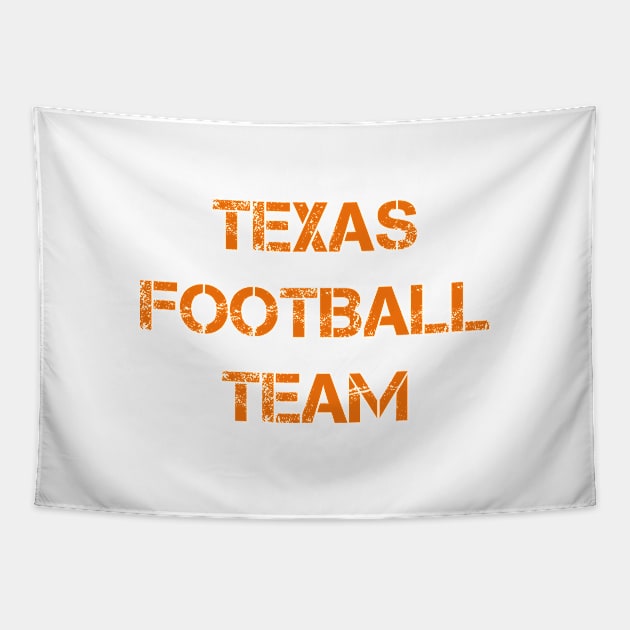 Texas Football Team Tapestry by Coolthings