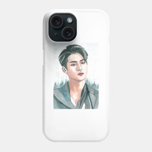 Kim Mingyu SEVENTEEN Watercolour Painting Phone Case