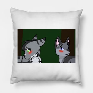 Twitcheyes and Cinderpelt Pillow