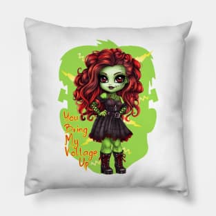 Cute Halloween Punk Girl - Halloween for Women Pillow