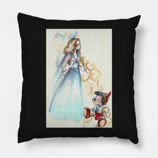 Blue fairy Pillow