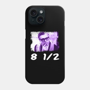 Guido's Odyssey 8 1/2 Movie-Inspired Couture Graphic T-Shirt Collection Phone Case