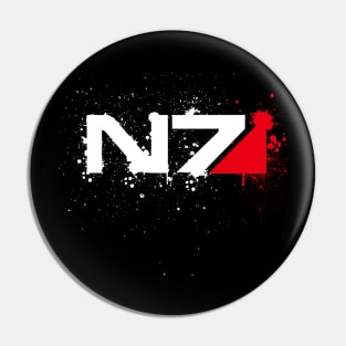 N7 Splatter MkII Pin