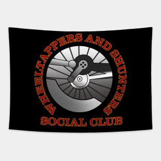 Wheeltappers and Shunters Social Club logo (colour) Tapestry