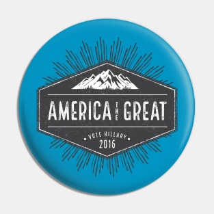 America the Great Pin