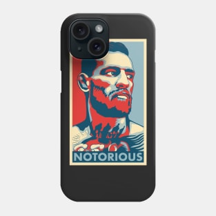 Conor McGregor "Hope" Poster Phone Case