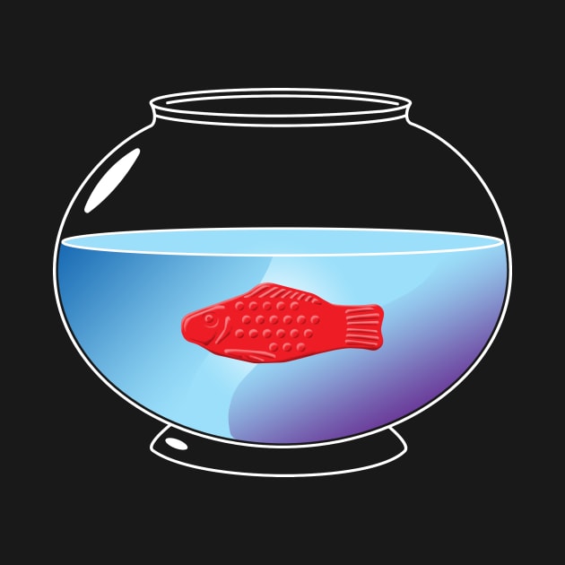 Red Candy Fish Bowl by GloopTrekker