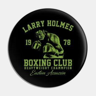 Boxing Club Larry Holmes Light Green Pin