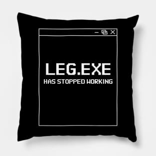 Leg.exe has stopped working Pillow