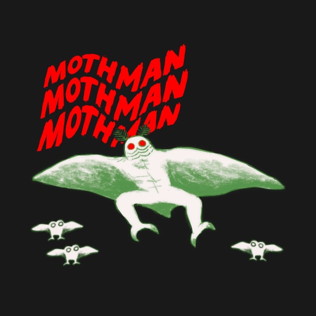 Mothman Mothman Mothman by Plastiboo