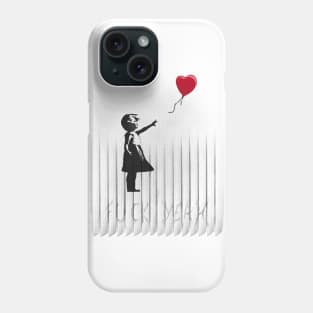 Banksy-ed Phone Case