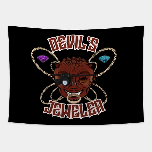 Devil's Jeweler Tapestry by RampArt