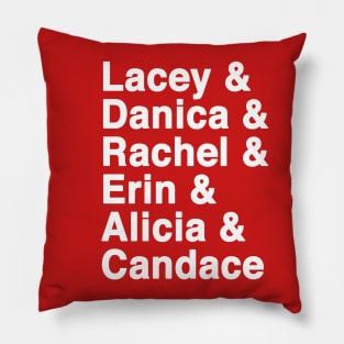 Ladies of Christmas Movies Pillow