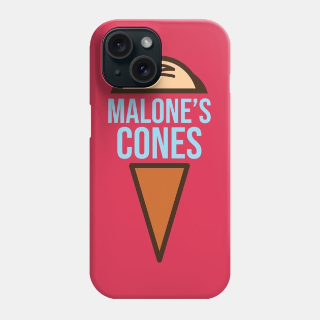 The Office – Malone’s Cones Colour Phone Case by Shinsen Merch