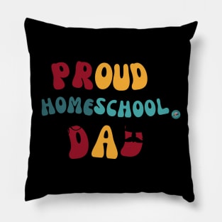 Proud Homeschool Dad Pillow