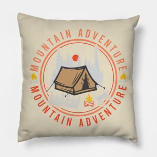 Mountain Adventure Pillow