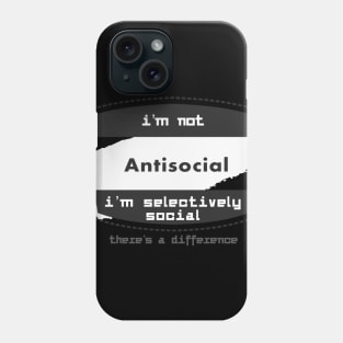 Antisocial Phone Case