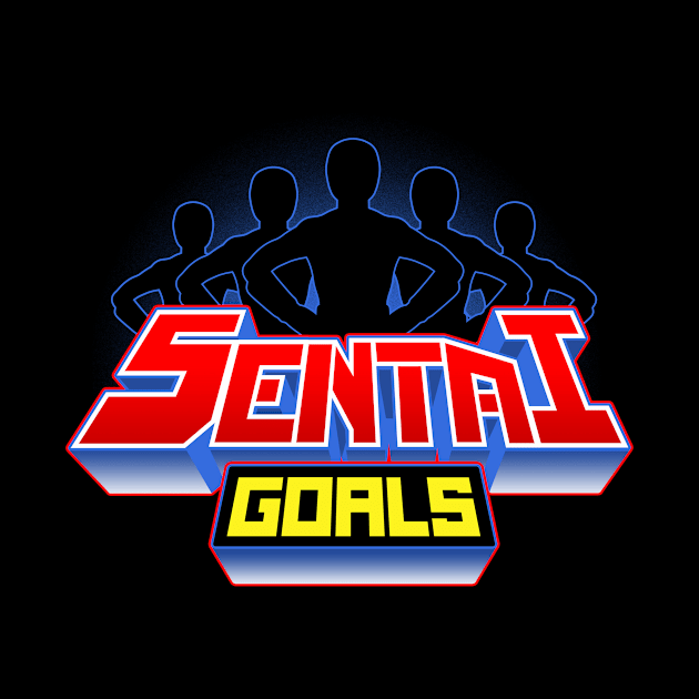 Sentai Goals by ClayGrahamArt