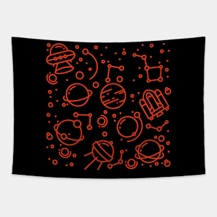 Space, Galaxy Tees Tapestry