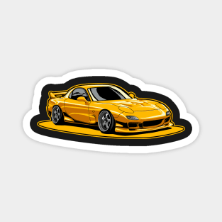 MAZ DA RX7 jdm illustration Magnet