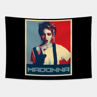 Madonna Original 80s Vintage Style Design Tapestry