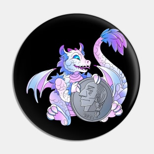 Trans Pride Pocket Dragon Pin