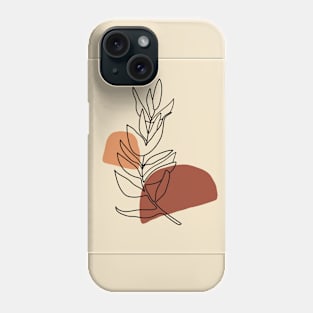 previously line art Phone Case