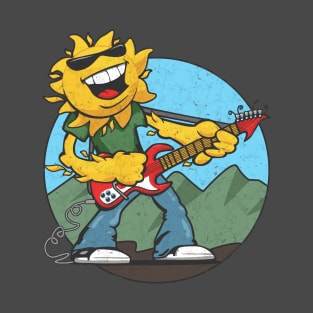 Retro Rockin' Sun T-Shirt