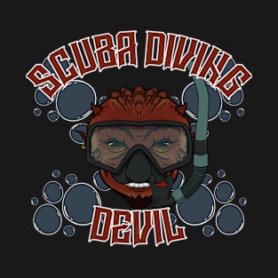 Scuba Diving Devil T-Shirt