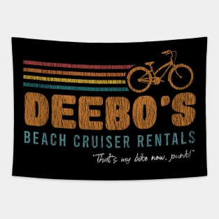 Deebo's Beach Cruiser Rentals Vintage Tapestry