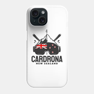 Cardrona New Zealand Ski Resort Skiing Souvenir Phone Case