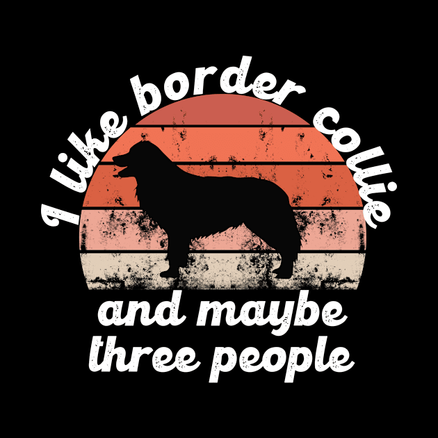 i like border collie and maybe three people by hatem