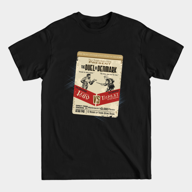 Discover Duel in Denmark - Shakespeare - T-Shirt