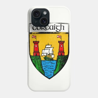 Corcaigh / Cork  / Vintage Style Crest Coat Of Arms Design Phone Case