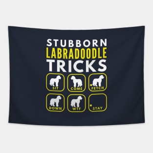 Stubborn Labradoodle Tricks - Dog Training Tapestry