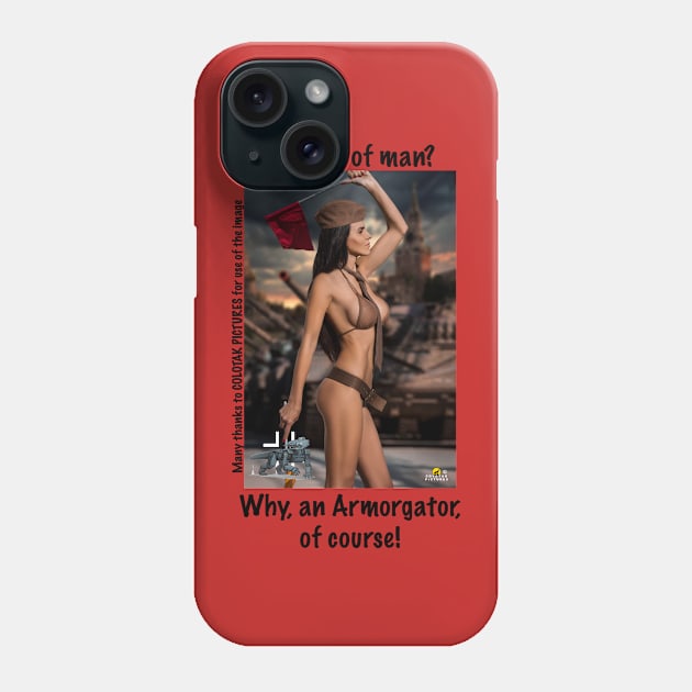 Armorgator Babe 4 - Transparent Phone Case by Armorgators