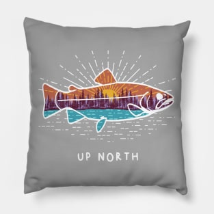 Up North Fish Pillow