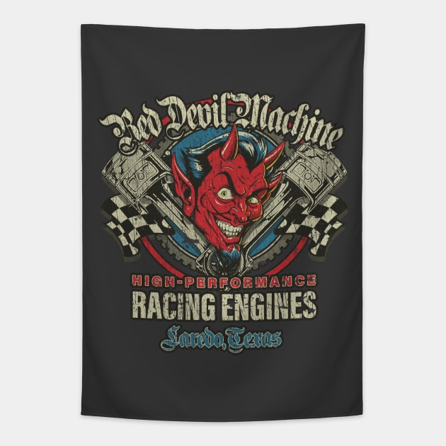 Red Devil Machine 1992 Tapestry by JCD666