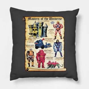 MOTU Comic Back Pillow