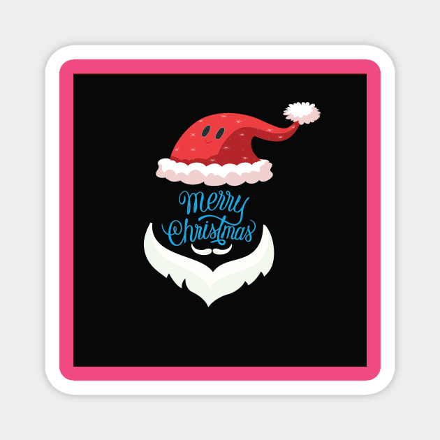 Christmas Day Magnet by Sajin T-Shirt Bazaar