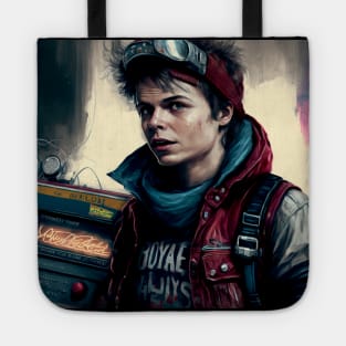 Back to the future Marty McFly Tote