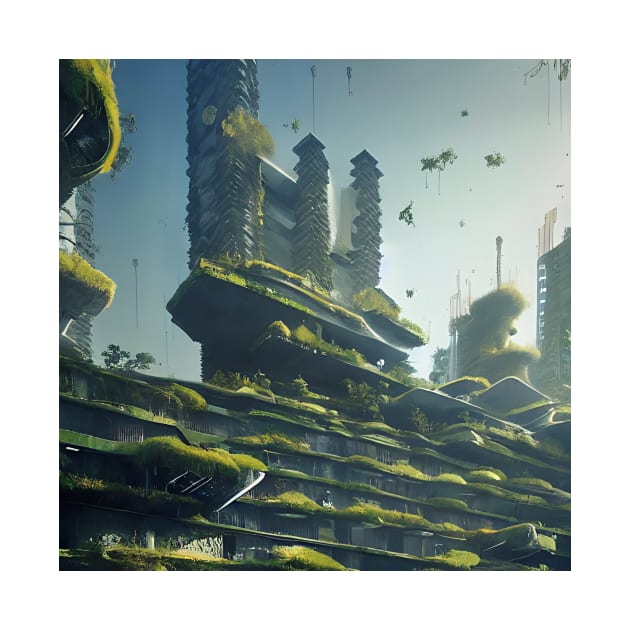 Futuristic City by Blowfish