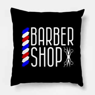 Barber Shop Pillow