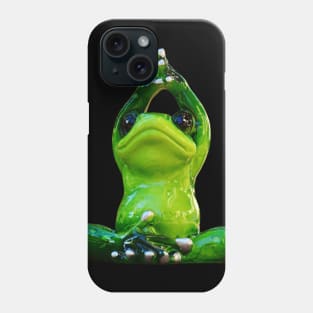 Yoga Frog - Sukhasana Pose Phone Case