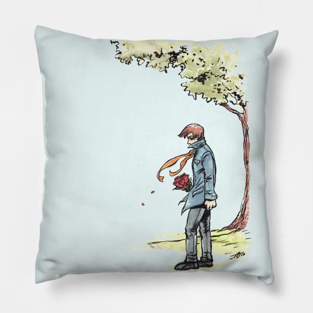 The Site Visitor Pillow by JohnnyGolden