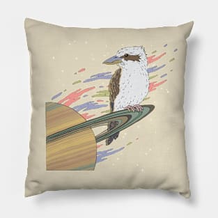 Space Kookaburra Pillow