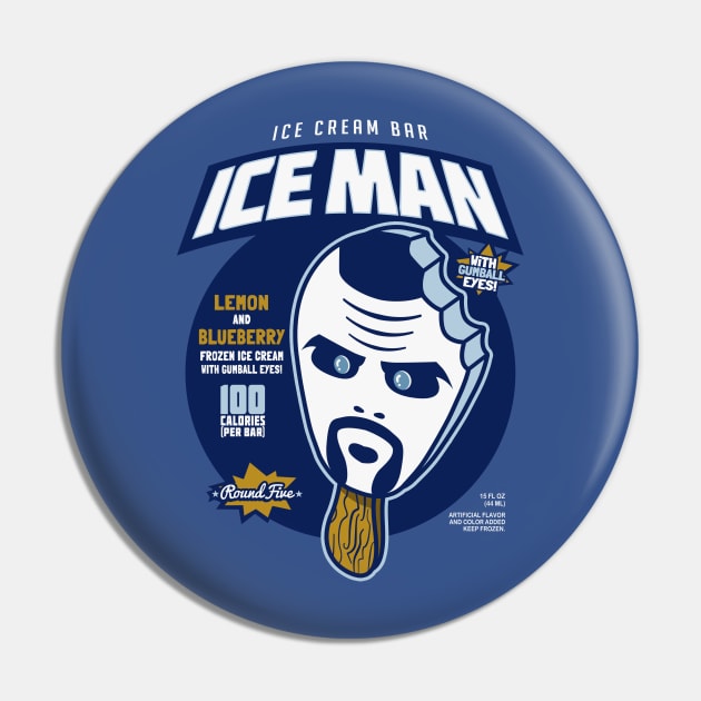 Ice Man Ice Cream Bars Pin by RoundFive